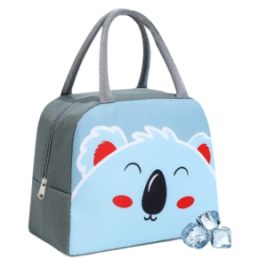 Cartoon Faces Lunch Bag