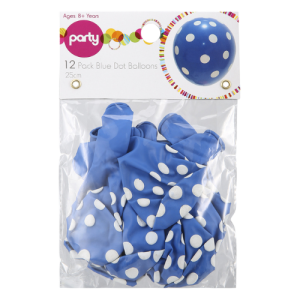 DOTTED BALLOONS 12PCS PACK