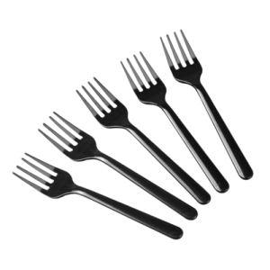 Disposable Black Fork