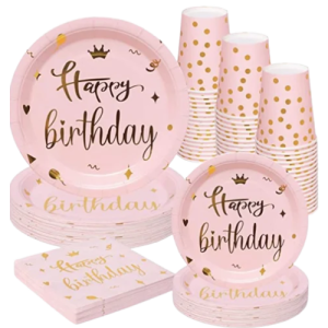 Happy Birthday Plates 7 Inch