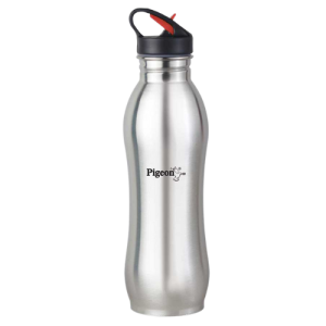 Penguin Pigeon Glass Water Bottle