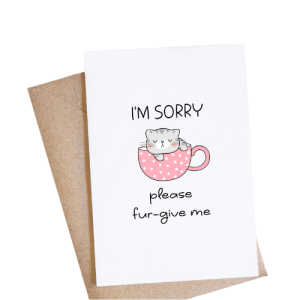 Sorry Greeting Card