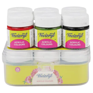 Fevicryl Water Paints 6 pcs