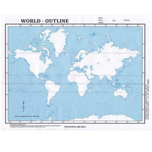 World Outline Map